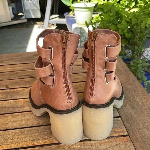 Free People Jesse Cutout Boots 39 - Picture 5 of 7